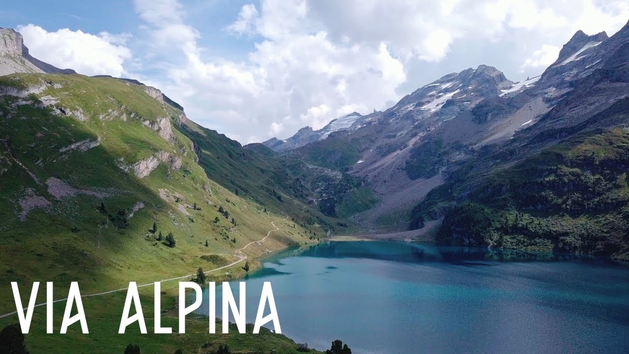 Via Alpina Stage 8 - An Aerial View of Engelberg to Engstlenalp at the foot of Mount Titlis