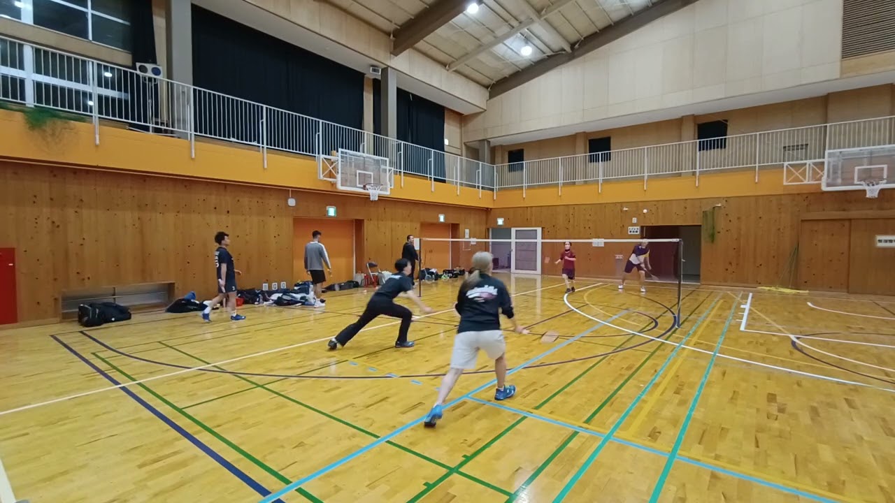 0112練習井上井上vs阿南中越2→井上岡林vs伊与木阿南