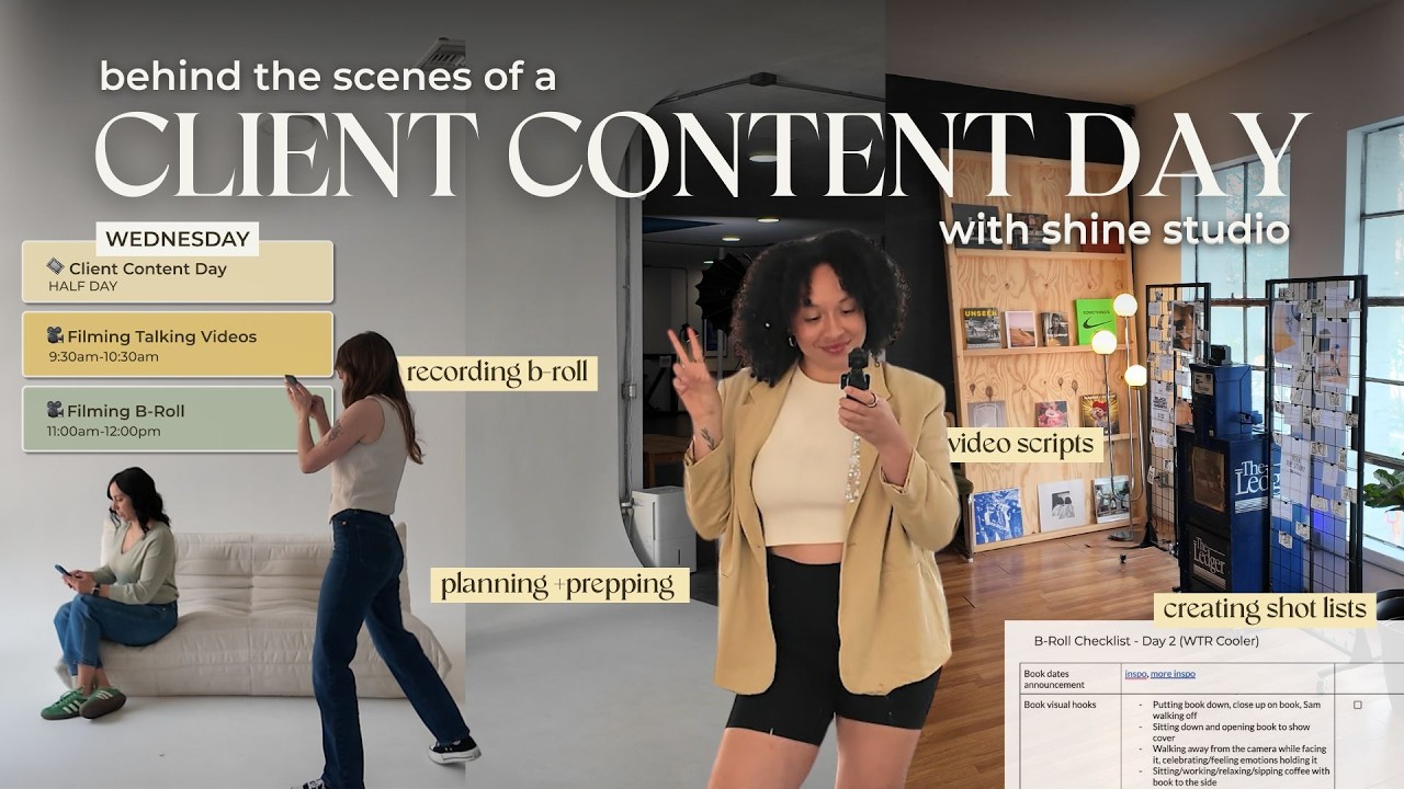 How We Batch 50+ Client Videos in a Day | Day in the Life at a Video Content Agency