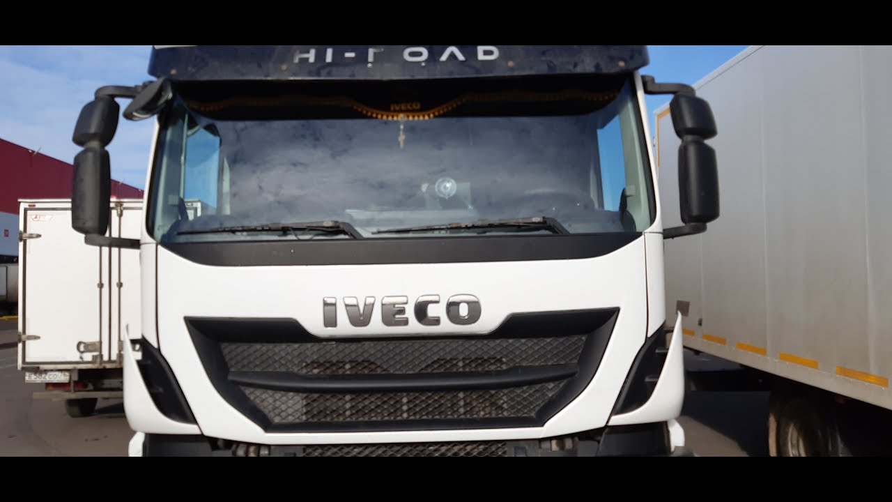Замена Лобового Стекла на IVECO STRALIS..и загруженный денек в Ярославле.