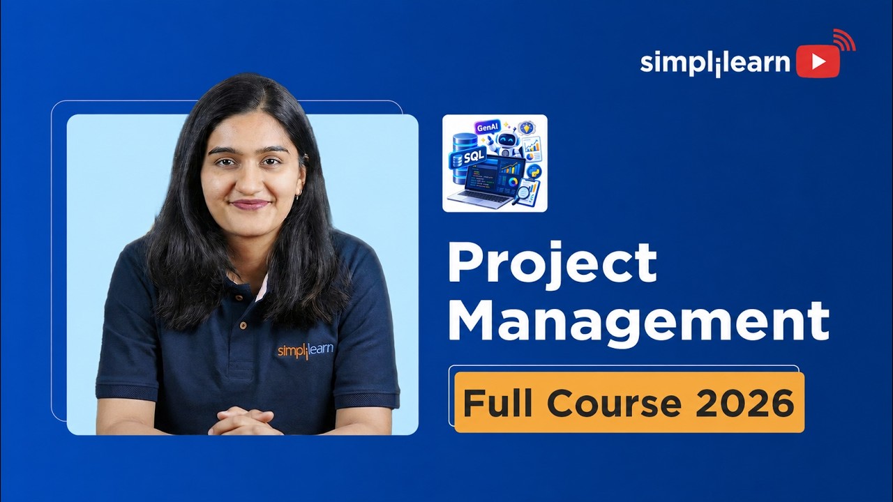 Project Management Full Course 2026 |Complete PMP Course For Beginners | Simplilearn