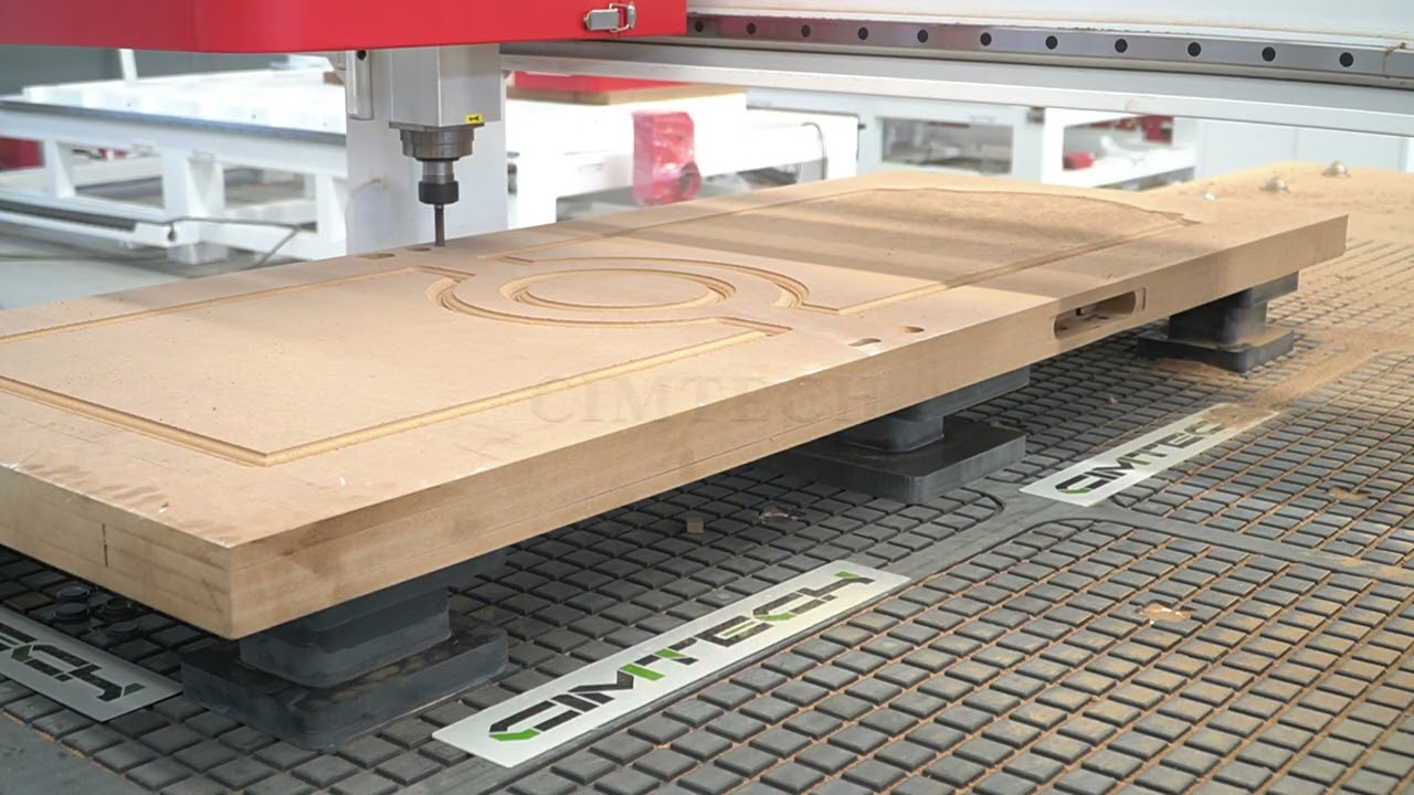 CNC Router for wooden door works
