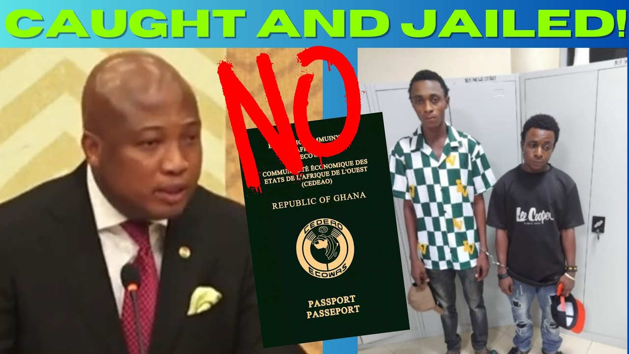 ‼️Не пытайтесь это сделать‼️Без мошенничества при получении паспортов ГАНЫ‼️Мы вас выловим, привл...