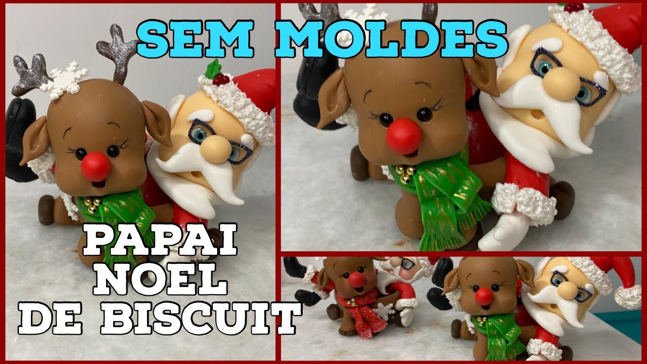 Henna carregando papai noel/Arte Com a Paty Biscuit