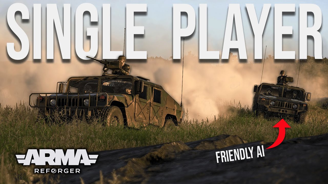 ARMA Reforger: режим одиночной игры с дружелюбным ИИ