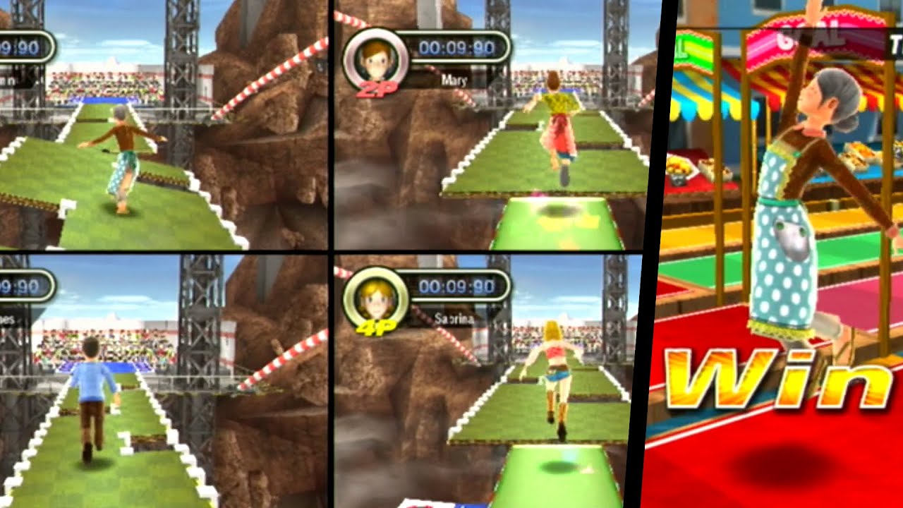 Family Party: 90 Great Games Party Pack ... (Wii) Gameplay