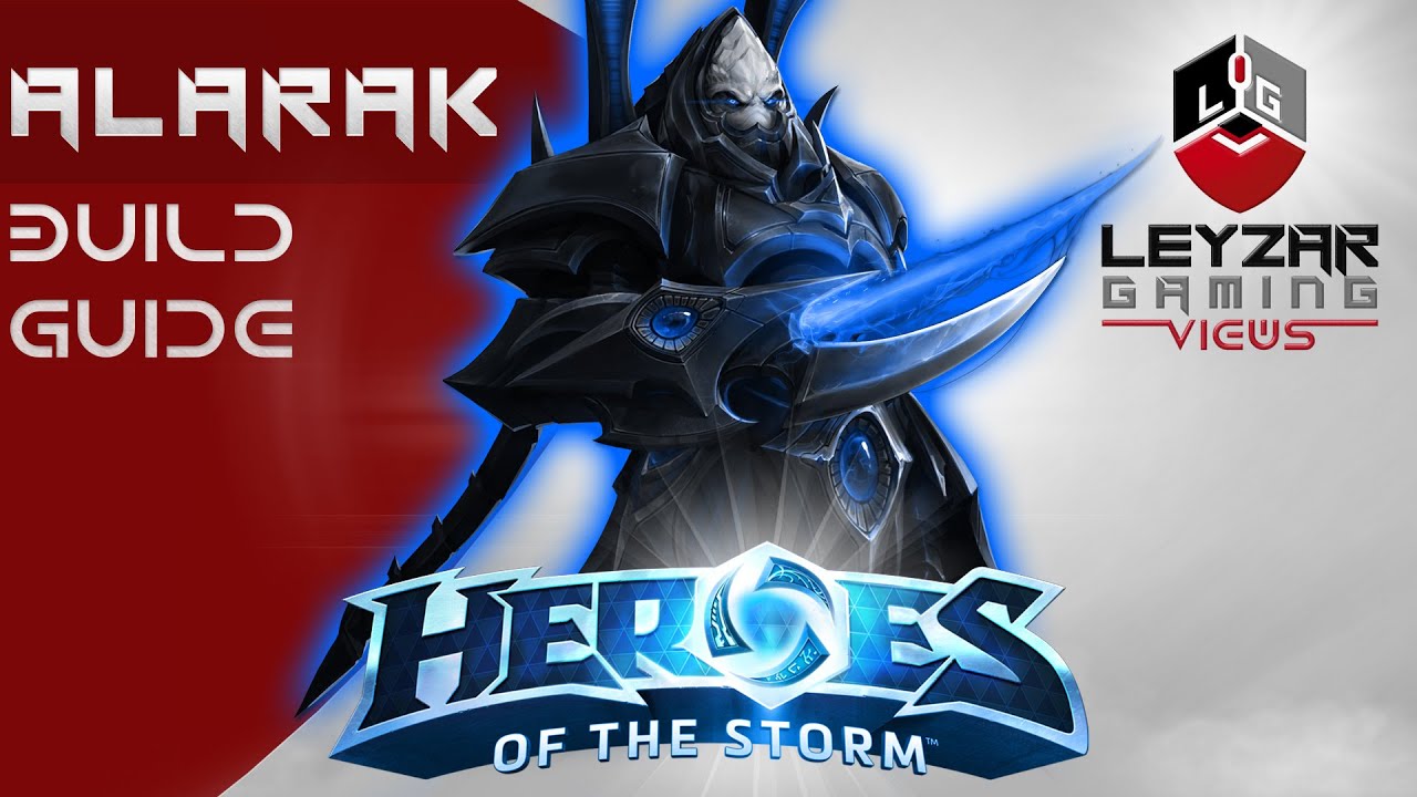 Heroes of the Storm (Gameplay) - Alarak Build Guide Tutorial (HotS Hero Review)