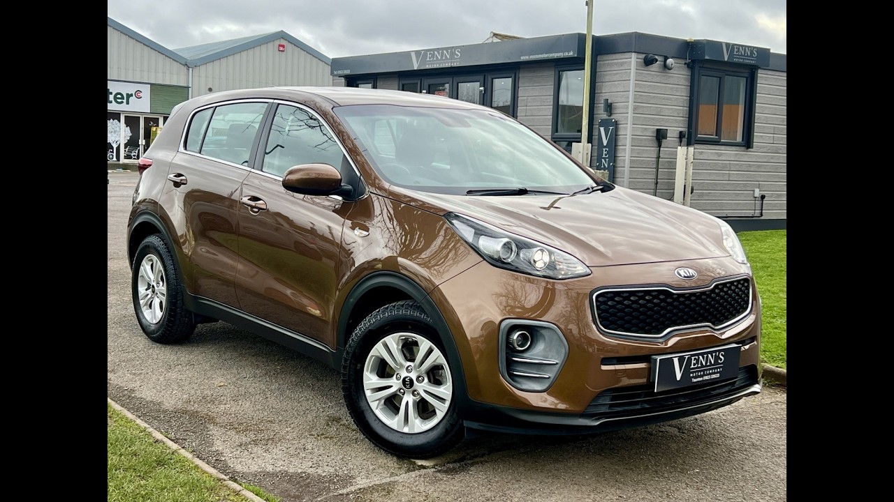 KIA SPORTAGE (2017/67) * Внедорожник 1.6 GDi 1 * БЕНЗИНОВЫЙ * РУКОВОДСТВО * 47 515 МИЛЬ *