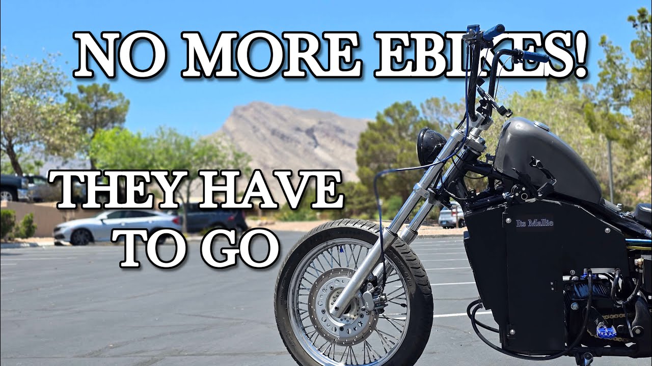 NO MORE EBIKES?