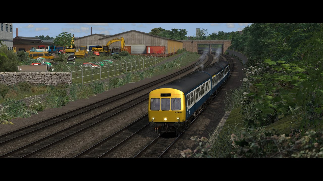 BR Blue era ECML - Route Preview (Follingsby - Walkergate via Newcastle Central)