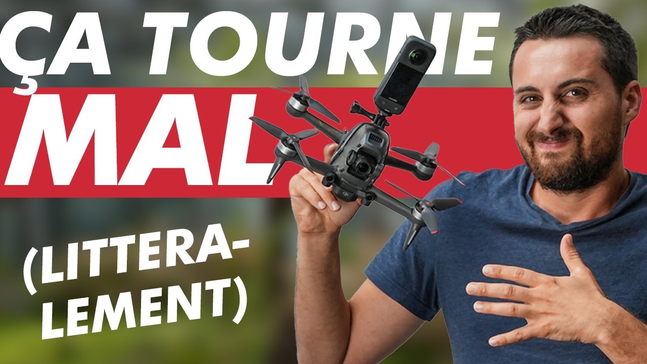 FPVlog 🤘 Une Insta360 X3 sur un drone, est-ce une bonne idée ? (non)