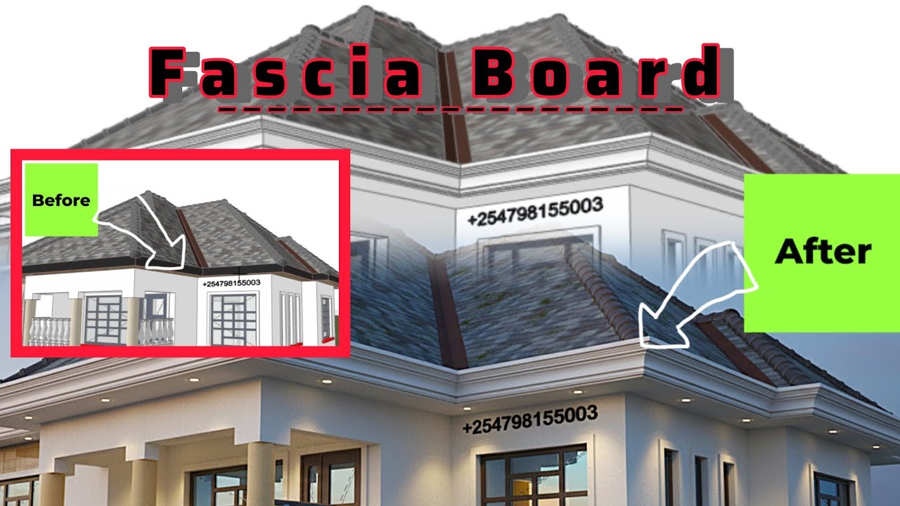 How to DESIGN FASCIA BOARD on ARCHICAD Tutorial 001