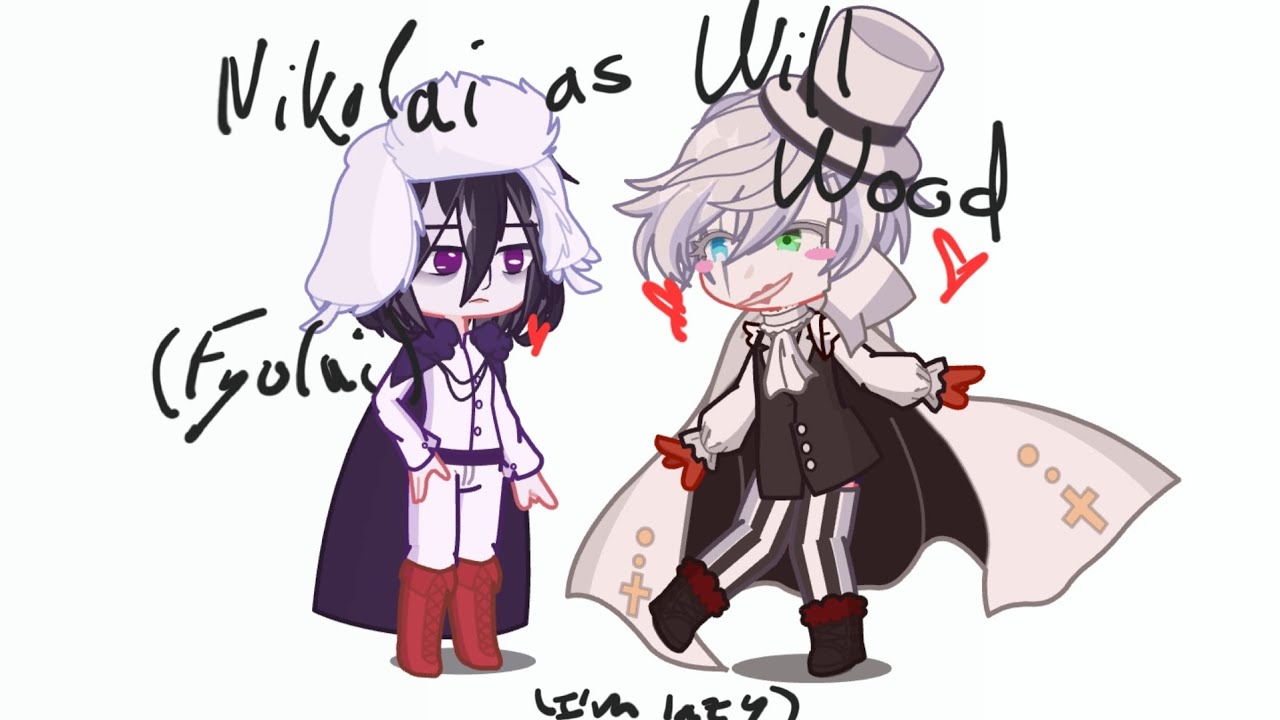 BSD react to Nikolai's alter ago as Will Wood|•Fyolai•||amateurish|