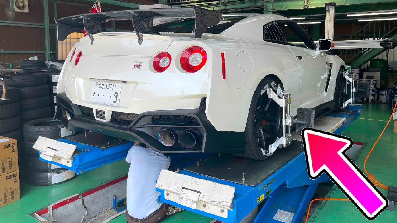 俺のR35GTRが真っ直ぐ走らなくなった
