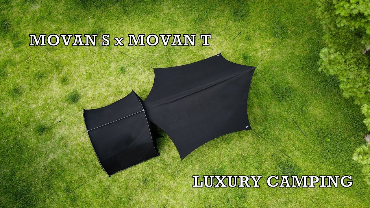 MOVAN S x MOVAN Tarp DOCKING SYSTEMㅣ텐트와 타프 도킹 시스템