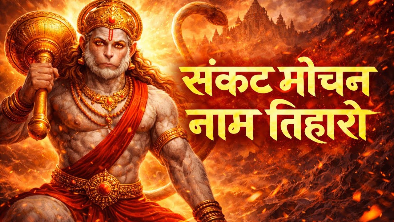 संकट मोचन नाम तिहारो | Powerful Hanuman Bhajan | Hanuman Devotional Song | Jai Bajrangbali