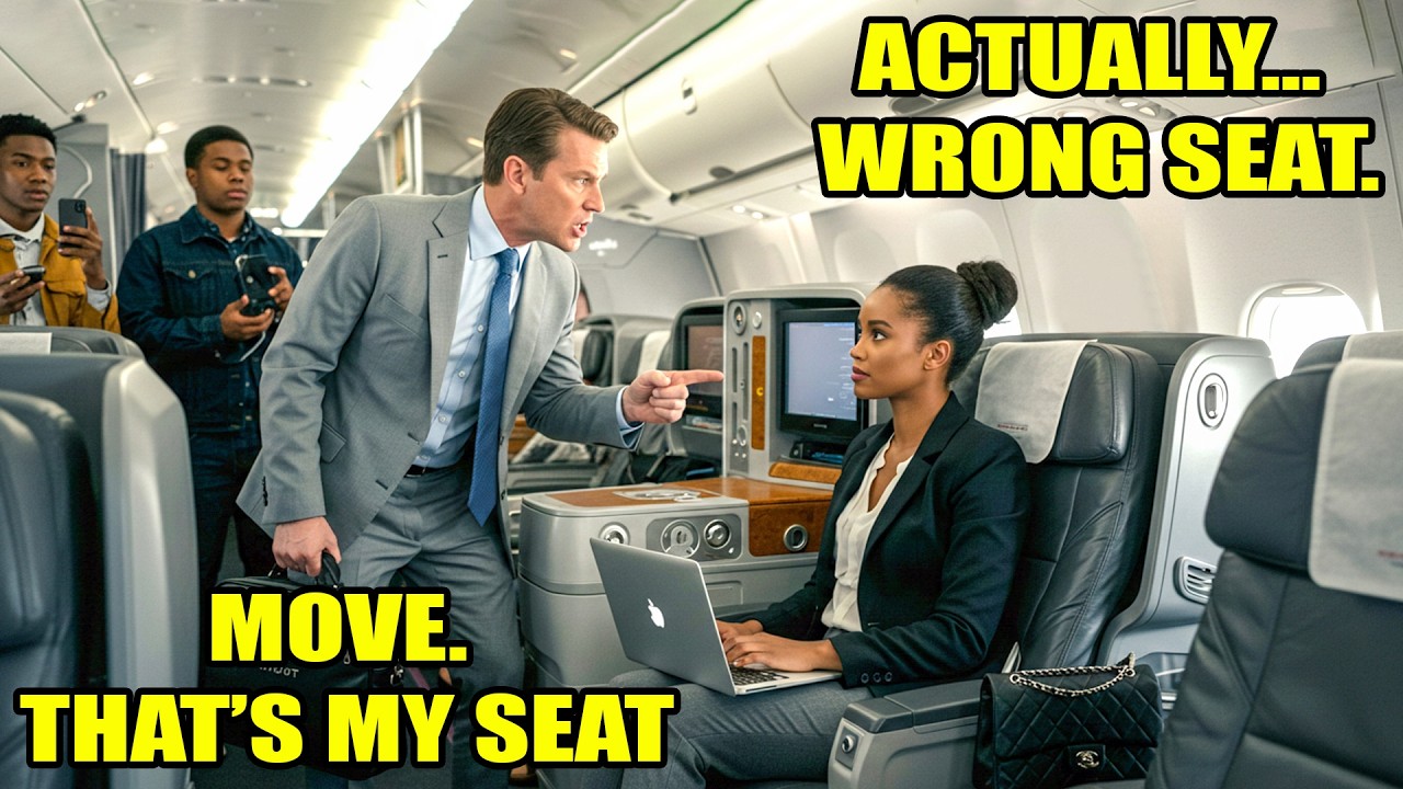 Black CEO’s Seat Taken by White Man — Moments Later, Flight Grounded