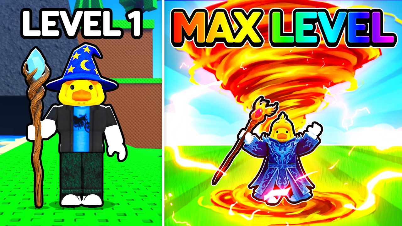 I Went from Noob to GRAND WIZARD in Roblox Simple Spells!