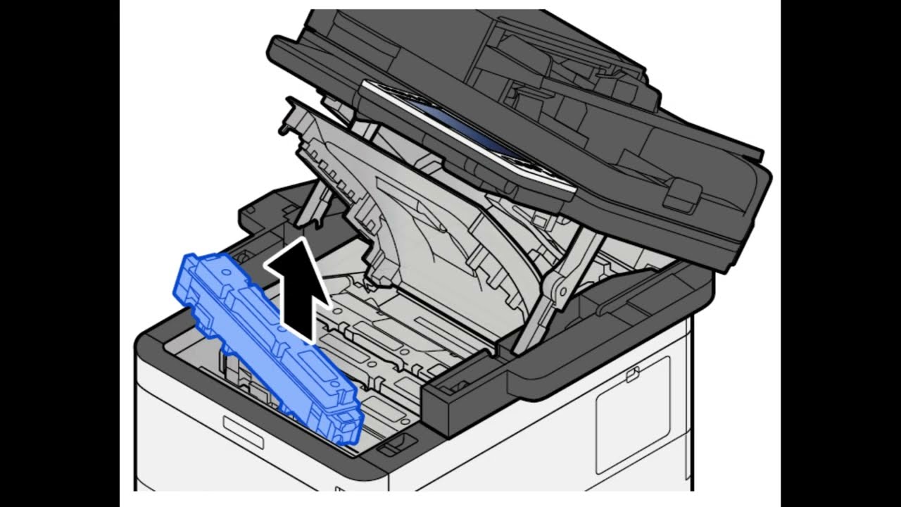 Kyocera ECOSYS MA3500 MA4000 Toner Replacement