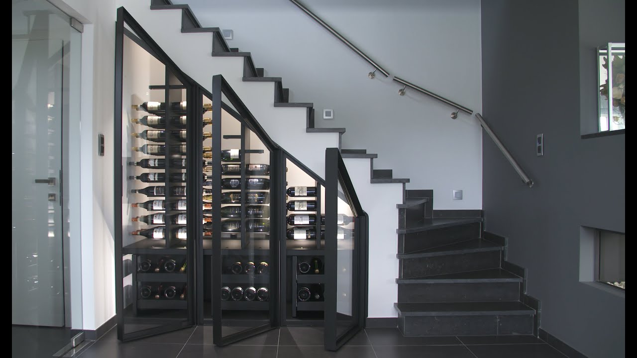 Degré 12 - GRAVITY & SLIDING Custom Wine Cabinet - Tervuren 2016