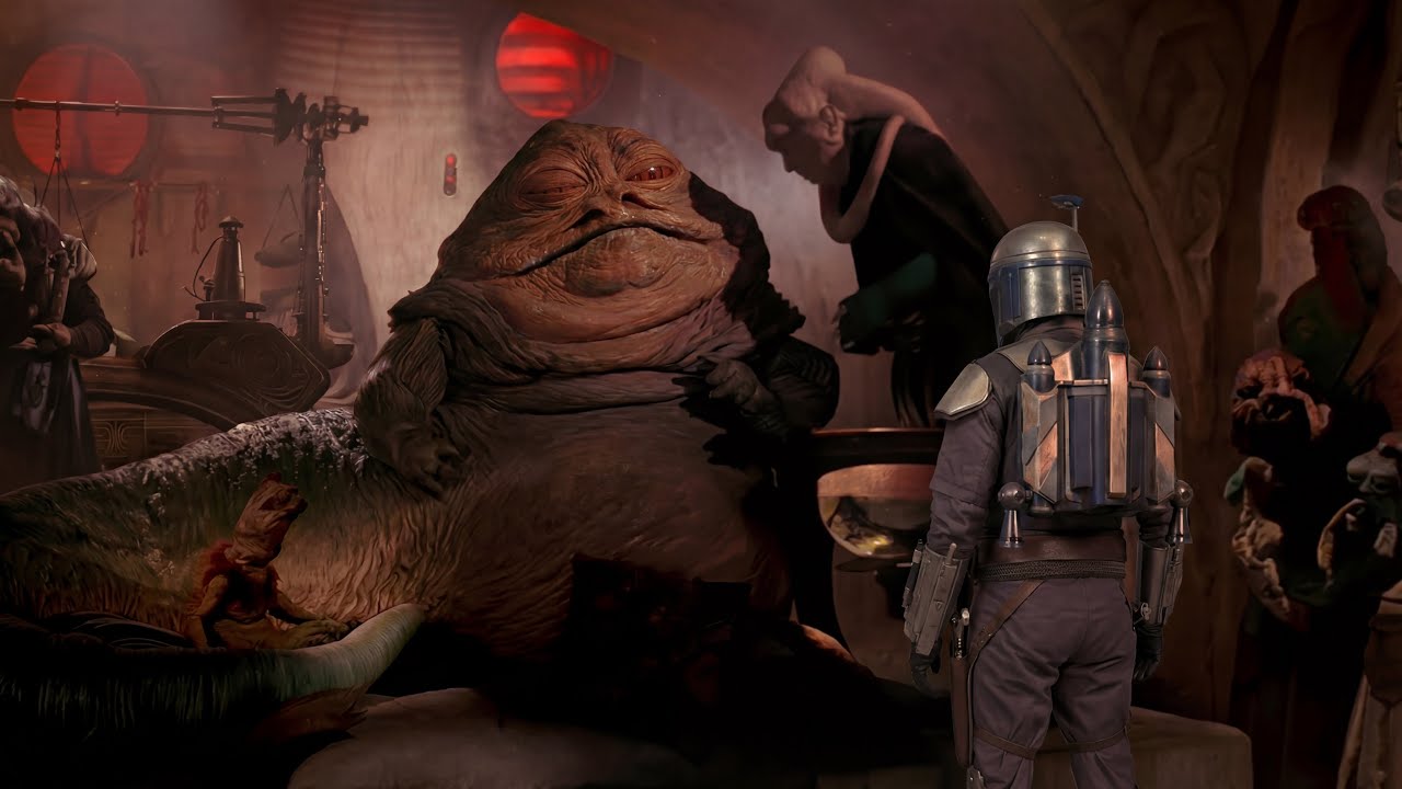 Star Wars: Jango Fett makes a deal with Jabba the Hutt