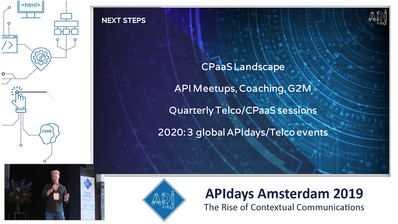 APIdays Amsterdam 2019 Closing Remarks by  Rob Kurver, CEO, Apiology