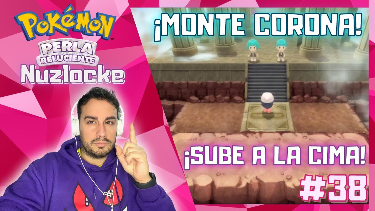 Como llegar y SUBIR al MONTE CORONA - Pokemon Diamante Brillante Perla Reluciente NUZLOCKE #38