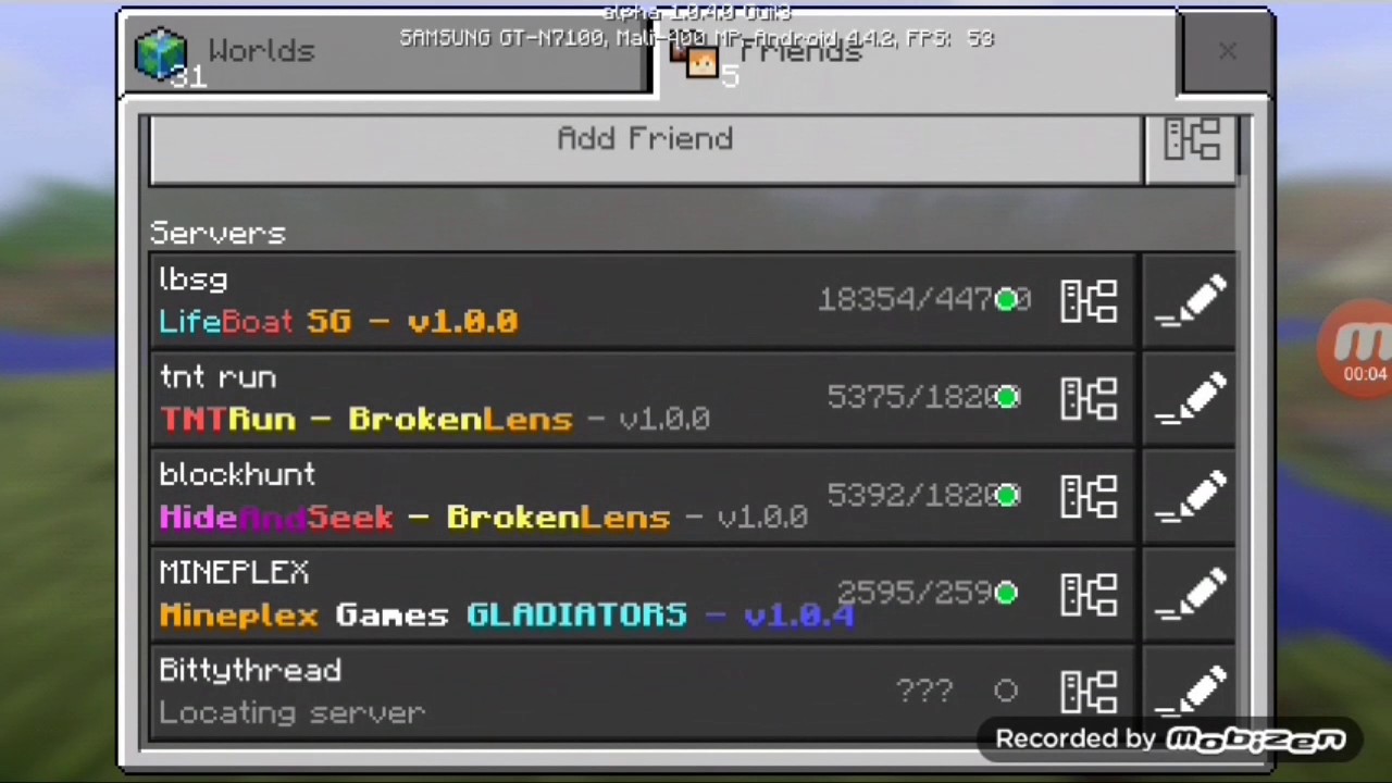 Block hunt/hide and seek best server ip and port in minecraft!!!!!!!!!