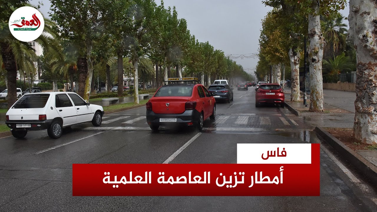 أمطار خريفية تزين شوارع العاصمة العلمية