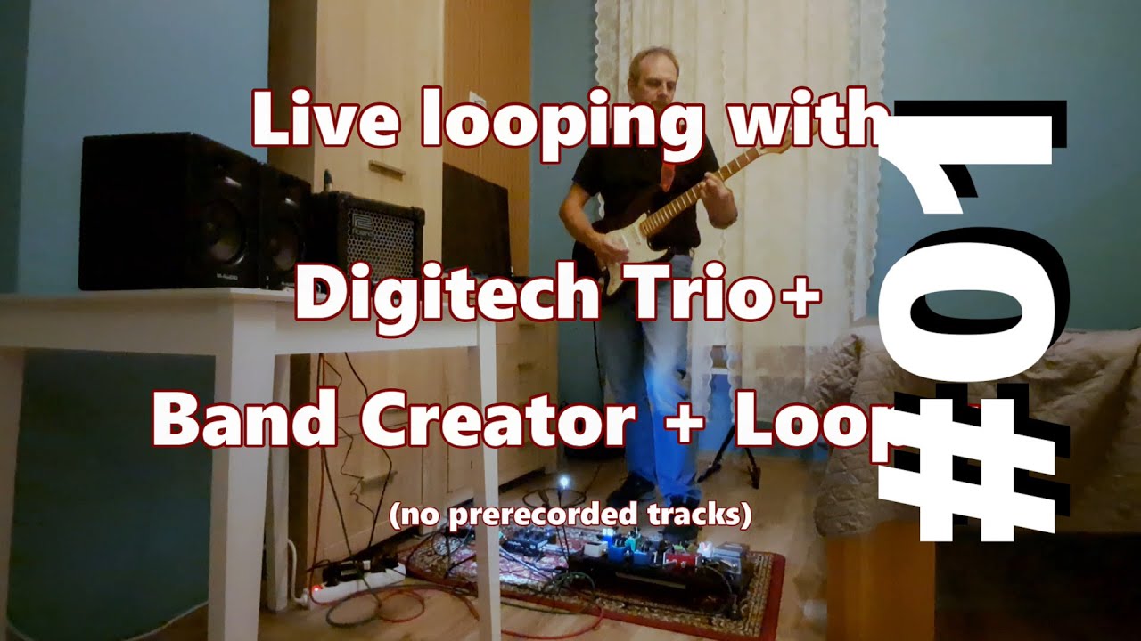 Live Looping 01 in a Hotel Room With Digitech Trio+ Band Creator + Looper