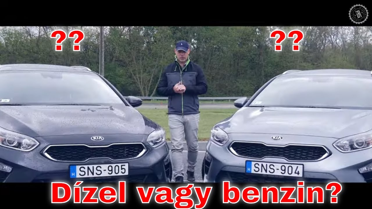 Dízel vagy Benzin? Neked melyik? Két KIA Ceed teszten - AutóSámán