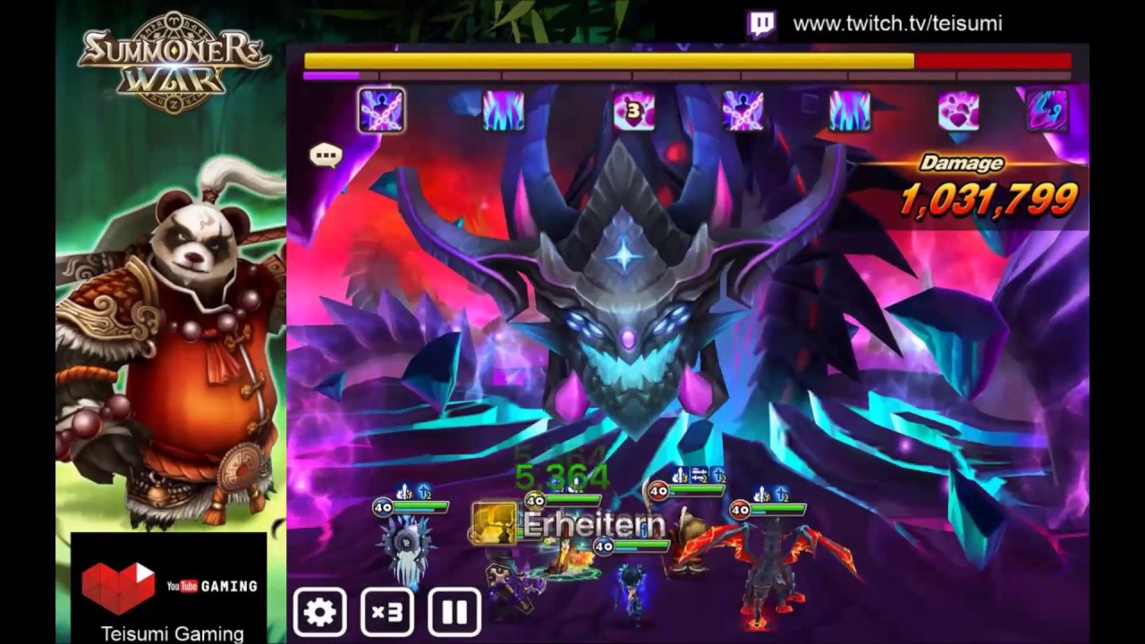 Summoners War - Rift Beast all Elements