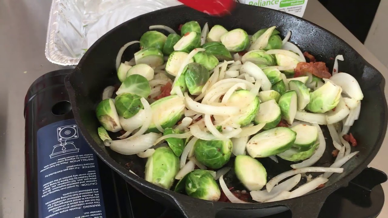 Brussel sprout with Parmesaen Cheese