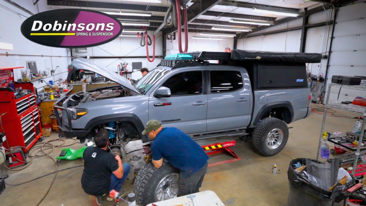The Tacoma Gets a Makeover - Dobinsons MRR 3-Way Adjustable Shocks w/ SumoSpring Bump Stops