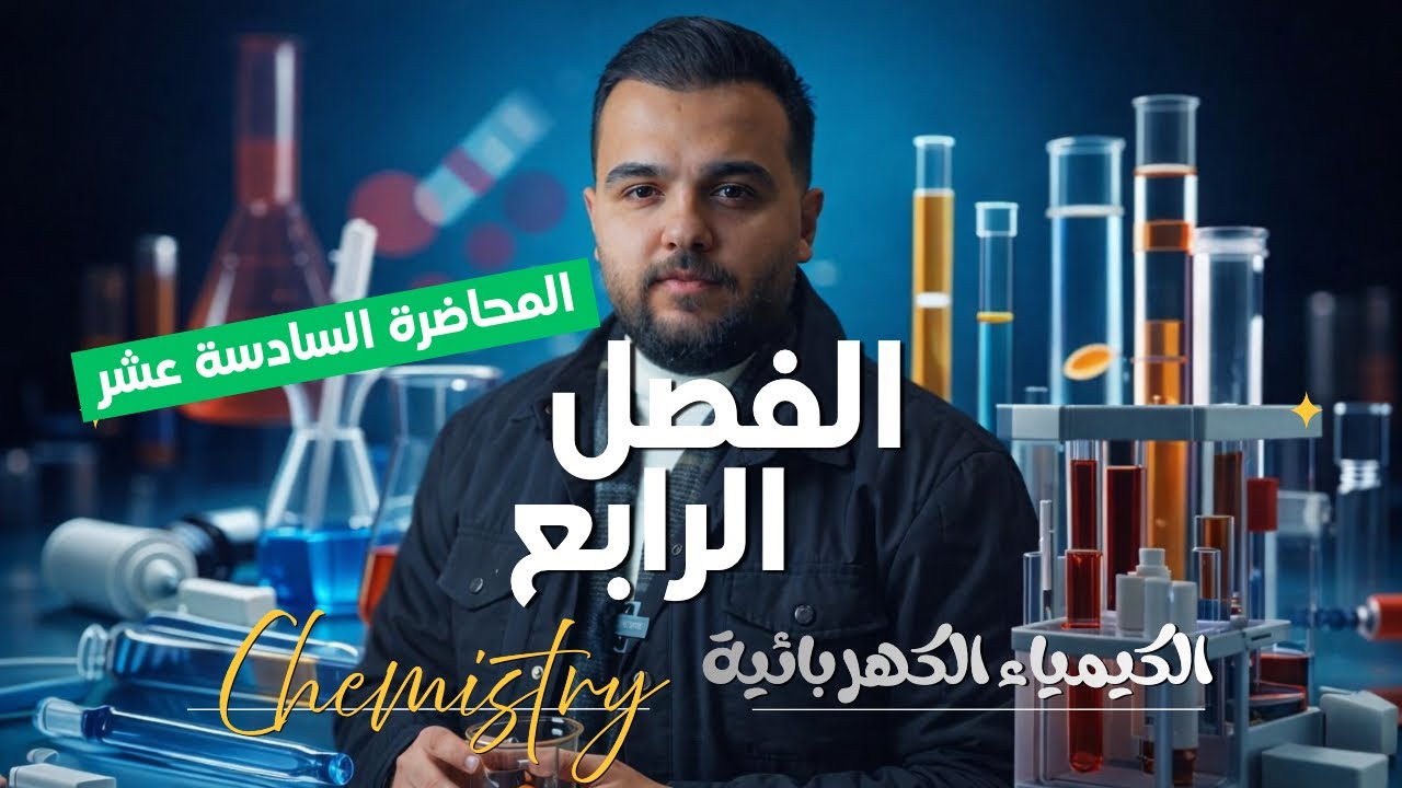 كيمياء السادس العلمي | الفصل الرابع | المحاضرة 16 (فاراداي) | 2026