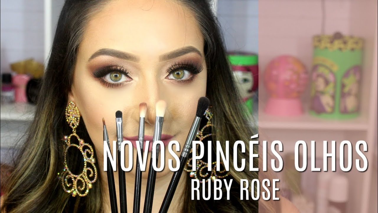 RUBY ROSE LANÇOU PINCÉIS DE ESFUMAR!!