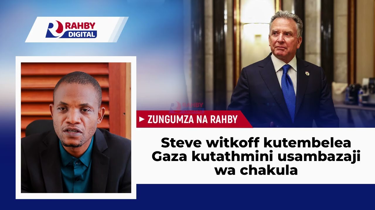 Rahby || Steve witkoff kutembelea Gaza kutathmini usambazaji wa chakula ( Part 3 )