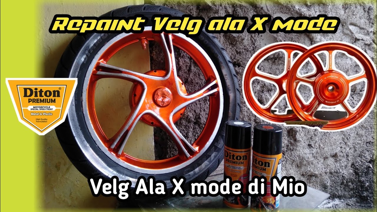 REPAINT VELG MIO ALA VELG X MODE - DITON PREMIUM