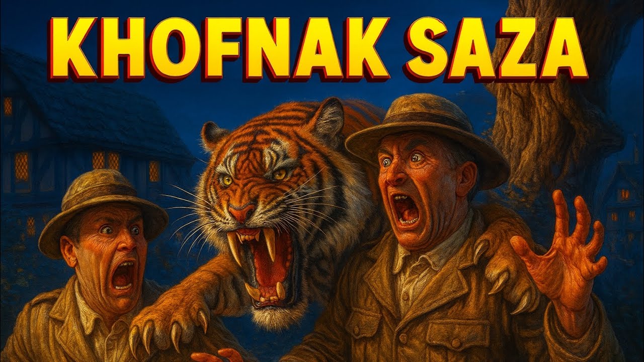 KHOFNAK  SAZA FINAL  खौफनाक सजा ।#nightstory #jungle #tigerattackstory 