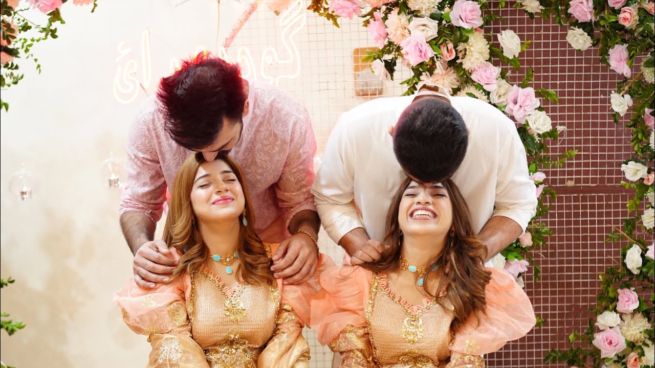 dr madiha aur unki Behan ki Ek Sath GOUD BHARAI 🤱🏻