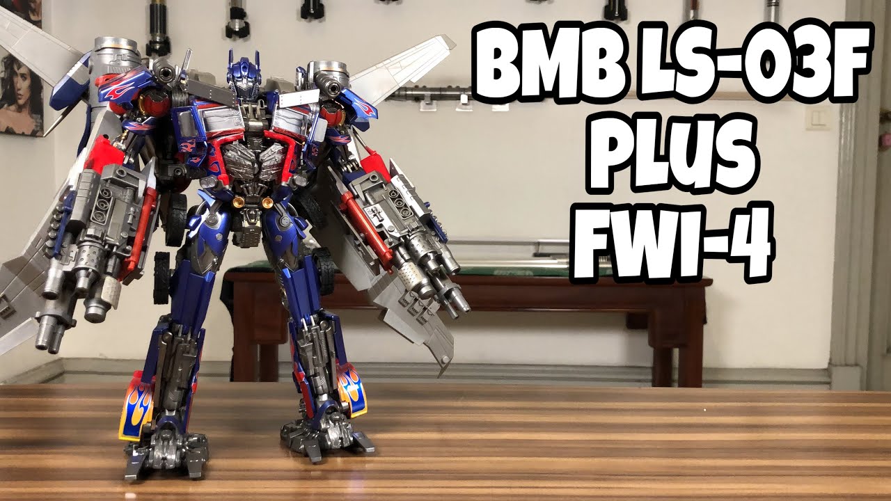[ENG SUB] BMB Optimus Prime Plus FWI-4 Jet Wing Upgrade Kit