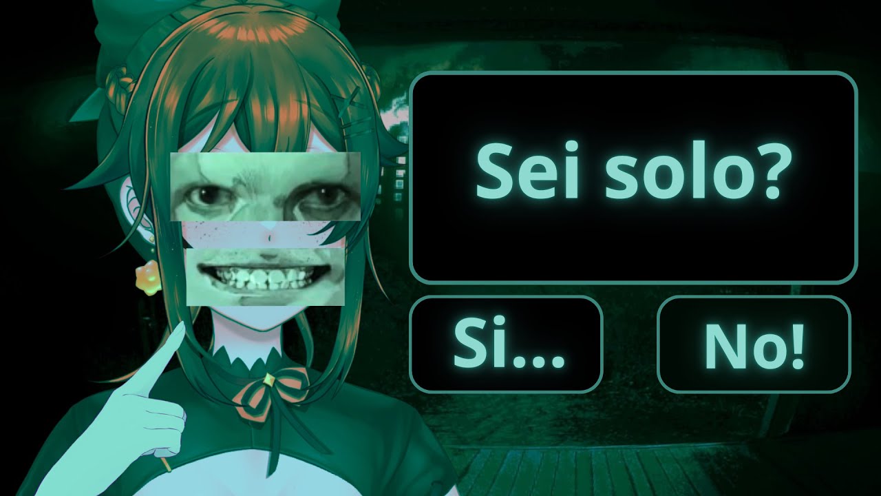Vtuber italiana accoglie con amore CHIUNQUE su NO, I'M NOT A HUMAN!!