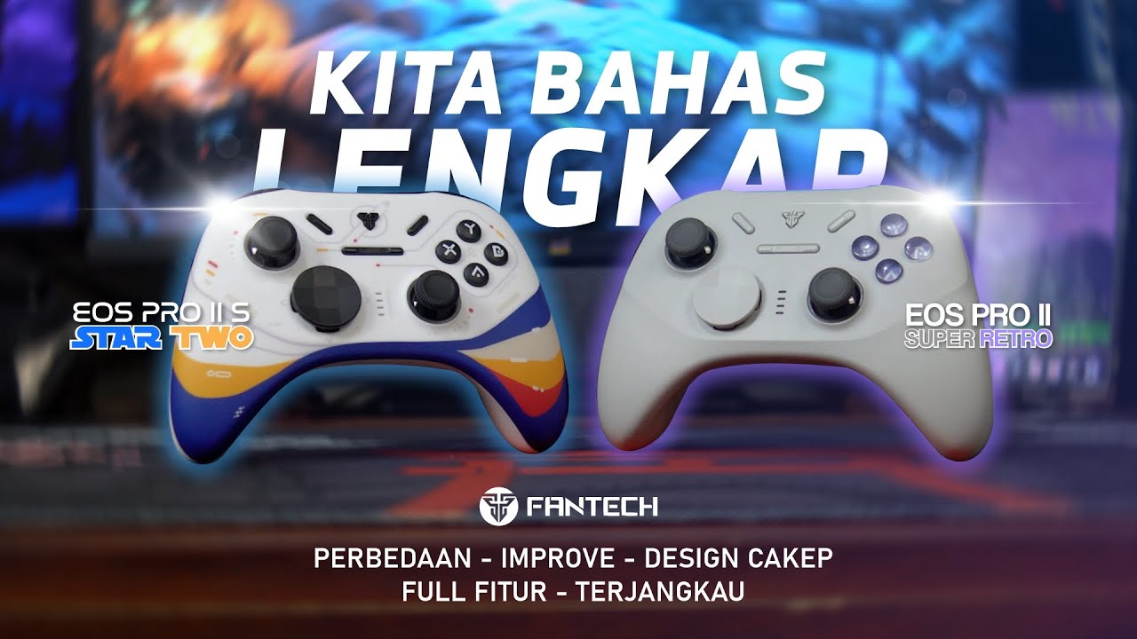 NANGGUNG BANGET ! - REVIEW GAMEPAD FANTECH EOS PRO 2 (WGP15V2) & EOS PRO 2S (WGP15V2S)