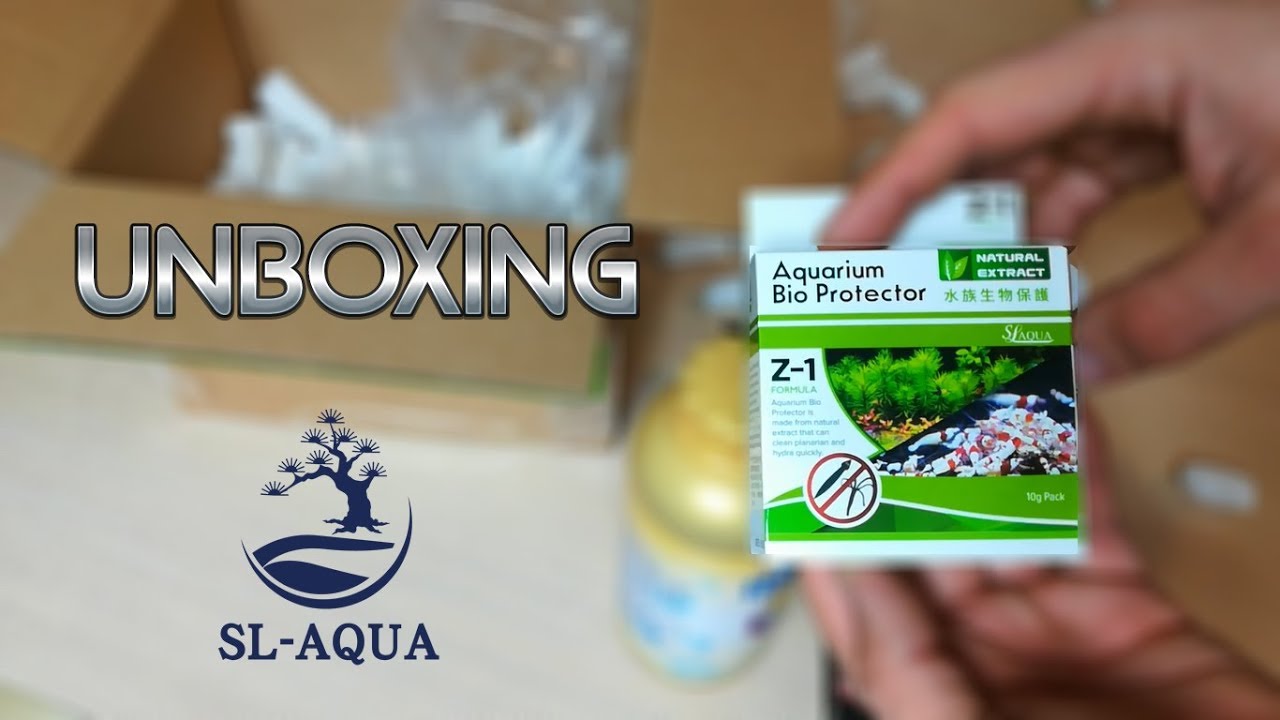 Paczka SL-AQUA Bio Protector Z1 i inne - Unboxing od QualDrop