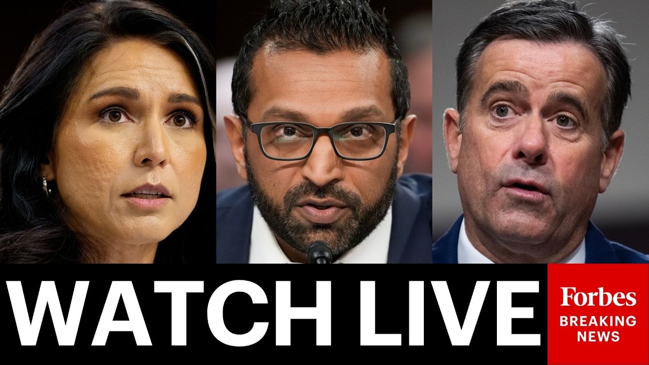 LIVE: Tulsi Gabbard, Kash Patel, John Ratcliffe Testify Before House Amid Ongoing War With Iran