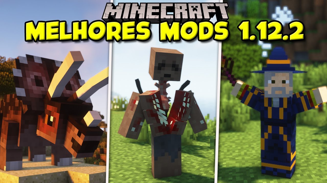 TOP 10 MELHORES MODS PARA O MINECRAFT 1.12.2 | Parte 1