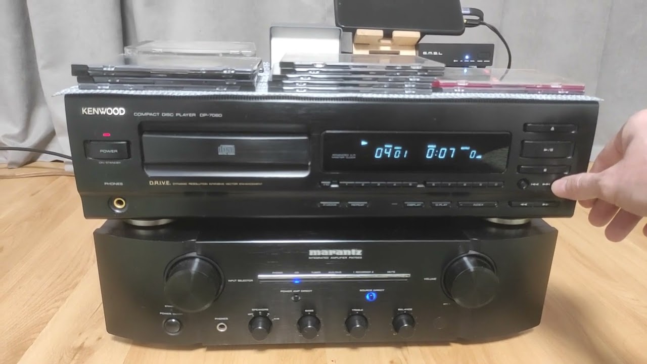 ЦАП SMSL SU1 с апгрейдом(линейный блок  питания) CD Kenwood DP-7060. Marantz7003.Arcus TM-98.