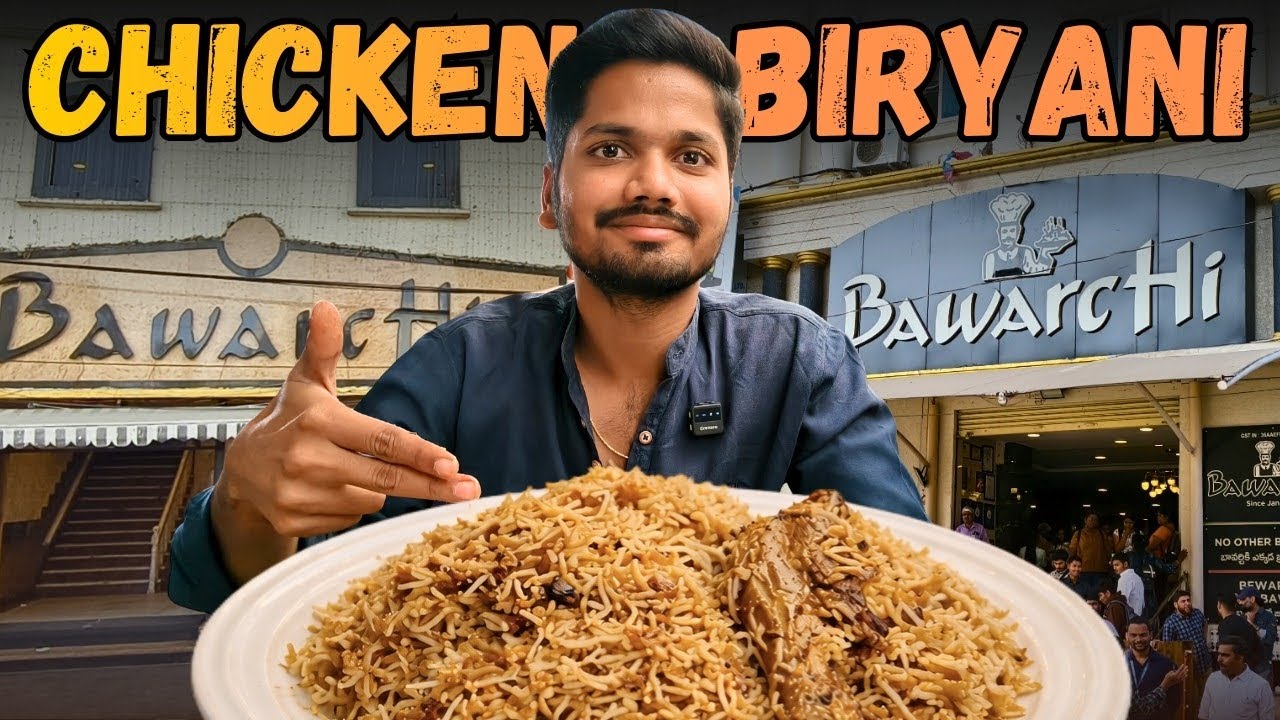 Bawarchi Chicken Biryani RTC X Roads Review 🔥 | Best Hyderabadi Biryani in Hyderabad?