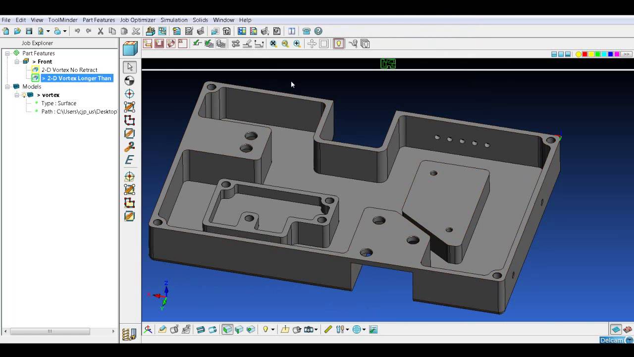Improvements to Vortex Adaptive Roughing Strategy