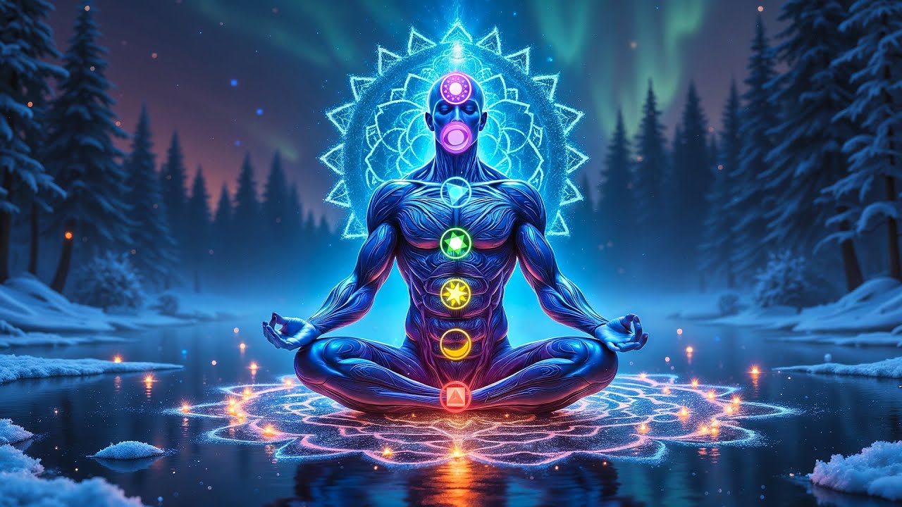 Unblock All 7 Chakras &bull; Aura Cleansing & Body Aura Detox &bull; Let Go Worries, Anxiety, Fear